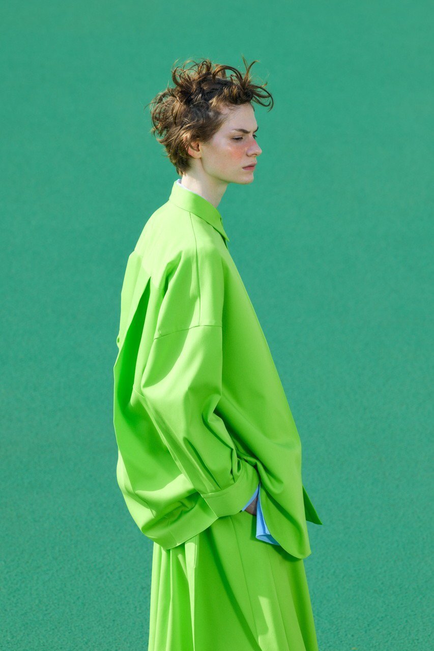 【ナゴンスタンス/nagonstans】のloose center crease shirt 人気、トレンドファッション・服の通販 founy(ファニー) 　ファッション　Fashion　レディースファッション　Fashion for Women　トップス・カットソー　Cut & Sew Tops　シャツ・ブラウス・オフィスカジュアル　Elegant Blouses & Button-Ups　2026年　2026　ストレッチ　Stretch, Stretchy Fabric　スリーブ　Sleeve, Long Sleeve / Short Sleeve　センター　Center, Center Line　ルーズ　Loose, Oversized　ロング　Long, Long-Length　夏　Summer　春　Spring　S/S・春夏　SS, Spring/Summer, Warm Season　other-4|ID: prp329100004818009 ipo3291000000035773978