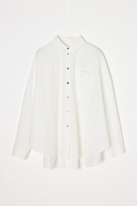 【エンフォルド/ENFOLD】 【1/2 12:00販売開始】SPOON OVAL SHIRT人気、トレンドファッション・服の通販 founy(ファニー) ファッション Fashion レディースファッション Fashion for Women トップス・カットソー Cut & Sew Tops シャツ・ブラウス・オフィスカジュアル Elegant Blouses & Button-Ups おすすめ Recommended / Our Picks シンプル Simple, Minimal ストレッチ Stretch, Stretchy Fabric スリーブ Sleeve, Long Sleeve / Short Sleeve タイプライター Typewriter Fabric, Crisp Cotton フォルム Silhouette, Form モチーフ Motif, Design Theme ロング Long, Long-Length ワイド Wide, Wide Fit 今季 This Season, Current Season 新作・新入荷 New Arrivals / New In |ID:prp329100004818010