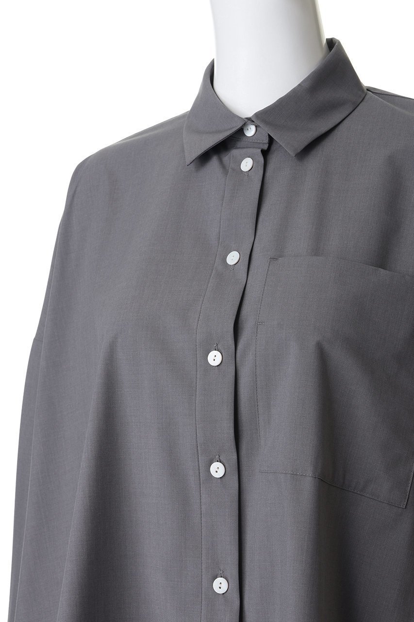 【エンフォルド/ENFOLD】のSPOON OVAL SHIRT 人気、トレンドファッション・服の通販 founy(ファニー) ファッション Fashion レディースファッション Fashion for Women トップス・カットソー Cut & Sew Tops シャツ・ブラウス・オフィスカジュアル Elegant Blouses & Button-Ups 2026年 2026 おすすめ Recommended / Our Picks シンプル Simple, Minimal ストレッチ Stretch, Stretchy Fabric スリーブ Sleeve, Long Sleeve / Short Sleeve タイプライター Typewriter Fabric, Crisp Cotton フォルム Silhouette, Form モチーフ Motif, Design Theme ロング Long, Long-Length ワイド Wide, Wide Fit 今季 This Season, Current Season 夏 Summer 春 Spring S/S・春夏 SS, Spring/Summer, Warm Season other-5|ID: prp329100004818010 ipo3291000000035458740