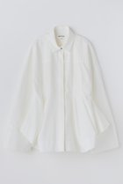 【エンフォルド/ENFOLD】の【1/2 12:00販売開始】LUFFA FORM SHIRT 人気、トレンドファッション・服の通販 founy(ファニー) ファッション Fashion レディースファッション Fashion for Women トップス・カットソー Cut & Sew Tops シャツ・ブラウス・オフィスカジュアル Elegant Blouses & Button-Ups コンパクト Compact, Small Size シェイプ Shape, Slim Fit スリーブ Sleeve, Long Sleeve / Short Sleeve バランス Balance, Style Balance バルーン Balloon, Balloon Silhouette フレア Flare, Flared ベスト Vest, Waistcoat ロング Long, Long-Length 新作・新入荷 New Arrivals / New In thumbnail ホワイト|ID: prp329100004818012 ipo3291000000035002507