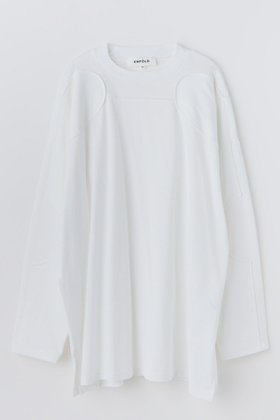 【エンフォルド/ENFOLD】 【1/2 12:00販売開始】SILHOUETTE ART LONG-SLEEVE T-SHIRT人気、トレンドファッション・服の通販 founy(ファニー) ファッション Fashion レディースファッション Fashion for Women トップス・カットソー Cut & Sew Tops シャツ・ブラウス・オフィスカジュアル Elegant Blouses & Button-Ups ロングTシャツ・Tシャツ Longline T-Shirts & Tees カットソー・ベーシックTシャツ Cut-and-Sewn Tops / Stretch Tees & Basics カッティング Cutting Detail スリーブ Sleeve, Long Sleeve / Short Sleeve ベビー Baby, Babywear ロング Long, Long-Length 新作・新入荷 New Arrivals / New In |ID:prp329100004818016