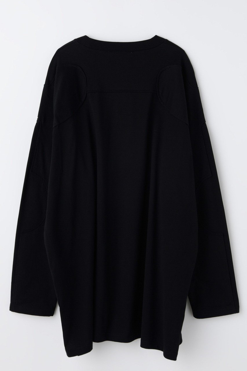 【エンフォルド/ENFOLD】の【1/2 12:00販売開始】SILHOUETTE ART LONG-SLEEVE T-SHIRT 人気、トレンドファッション・服の通販 founy(ファニー) 　ファッション　Fashion　レディースファッション　Fashion for Women　トップス・カットソー　Cut & Sew Tops　シャツ・ブラウス・オフィスカジュアル　Elegant Blouses & Button-Ups　ロングTシャツ・Tシャツ　Longline T-Shirts & Tees　カットソー・ベーシックTシャツ　Cut-and-Sewn Tops / Stretch Tees & Basics　カッティング　Cutting Detail　スリーブ　Sleeve, Long Sleeve / Short Sleeve　ベビー　Baby, Babywear　ロング　Long, Long-Length　新作・新入荷　New Arrivals / New In　other-2|ID: prp329100004818016 ipo3291000000035002528