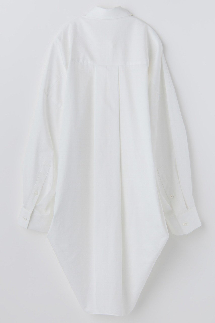 【エンフォルド/ENFOLD】の【1/2 12:00販売開始】SLIT SHIRT 人気、トレンドファッション・服の通販 founy(ファニー) 　ファッション　Fashion　レディースファッション　Fashion for Women　トップス・カットソー　Cut & Sew Tops　シャツ・ブラウス・オフィスカジュアル　Elegant Blouses & Button-Ups　ロングTシャツ・Tシャツ　Longline T-Shirts & Tees　サテン　Satin, Glossy Fabric　スリーブ　Sleeve, Long Sleeve / Short Sleeve　チュニック　Tunic, Long Top　ドレープ　Drape, Draping Fabric　バランス　Balance, Style Balance　パターン　Pattern, Design Print　ベスト　Vest, Waistcoat　ベーシック　Basic, Essential　ロング　Long, Long-Length　エレガント 上品　Elegant　新作・新入荷　New Arrivals / New In　other-2|ID: prp329100004818018 ipo3291000000035002543