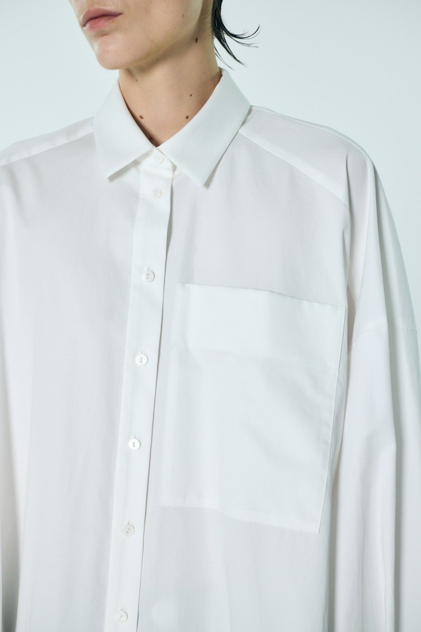 【エンフォルド/ENFOLD】のSLIT SHIRT 人気、トレンドファッション・服の通販 founy(ファニー) 　ファッション　Fashion　レディースファッション　Fashion for Women　トップス・カットソー　Cut & Sew Tops　シャツ・ブラウス・オフィスカジュアル　Elegant Blouses & Button-Ups　ロングTシャツ・Tシャツ　Longline T-Shirts & Tees　2026年　2026　サテン　Satin, Glossy Fabric　スリーブ　Sleeve, Long Sleeve / Short Sleeve　チュニック　Tunic, Long Top　ドレープ　Drape, Draping Fabric　バランス　Balance, Style Balance　パターン　Pattern, Design Print　ベスト　Vest, Waistcoat　ベーシック　Basic, Essential　ロング　Long, Long-Length　エレガント 上品　Elegant　夏　Summer　春　Spring　S/S・春夏　SS, Spring/Summer, Warm Season　other-8|ID: prp329100004818018 ipo3291000000035670462