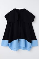 【エンフォルド/ENFOLD】の【1/2 12:00販売開始】DOUBLE CUFFS BOX PULLOVER ダークネイビー|ID: prp329100004818025 ipo3291000000035002595