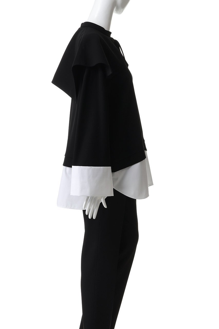 【エンフォルド/ENFOLD】のDOUBLE CUFFS BOX PULLOVER 人気、トレンドファッション・服の通販 founy(ファニー) 　ファッション　Fashion　レディースファッション　Fashion for Women　トップス・カットソー　Cut & Sew Tops　シャツ・ブラウス・オフィスカジュアル　Elegant Blouses & Button-Ups　カジュアルプルオーバー・ニットトップス　Pullovers & Knit Tops / Casual Pullovers　2026年　2026　スリーブ　Sleeve, Long Sleeve / Short Sleeve　フロント　Front, Front Design　ロング　Long, Long-Length　ワイド　Wide, Wide Fit　夏　Summer　春　Spring　S/S・春夏　SS, Spring/Summer, Warm Season　other-3|ID: prp329100004818025 ipo3291000000035684617