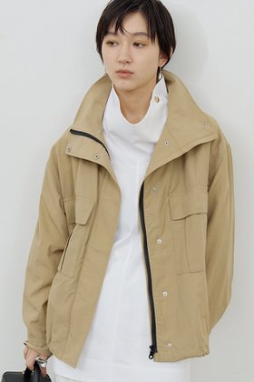 【ガリャルダガランテ/GALLARDAGALANTE】 【CHIKAコラボ】ハイカラーブルゾン人気、トレンドファッション・服の通販 founy(ファニー) ファッション Fashion レディースファッション Fashion for Women アウター Coat / Outerwear Collection レディースジャケット・軽アウター Jackets ブルゾンジャケット・スポーティアウター Blouson Jackets 2026年 2026 コラボ Collaboration, Collab ジャケット Jacket, Outerwear ドローコード Drawcord, Drawstring Cord ブルゾン Blouson, Bomber Jacket ポケット Pocket, Pocket Detail 夏 Summer 春 Spring S/S・春夏 SS, Spring/Summer, Warm Season 秋 Autumn |ID:prp329100004818027