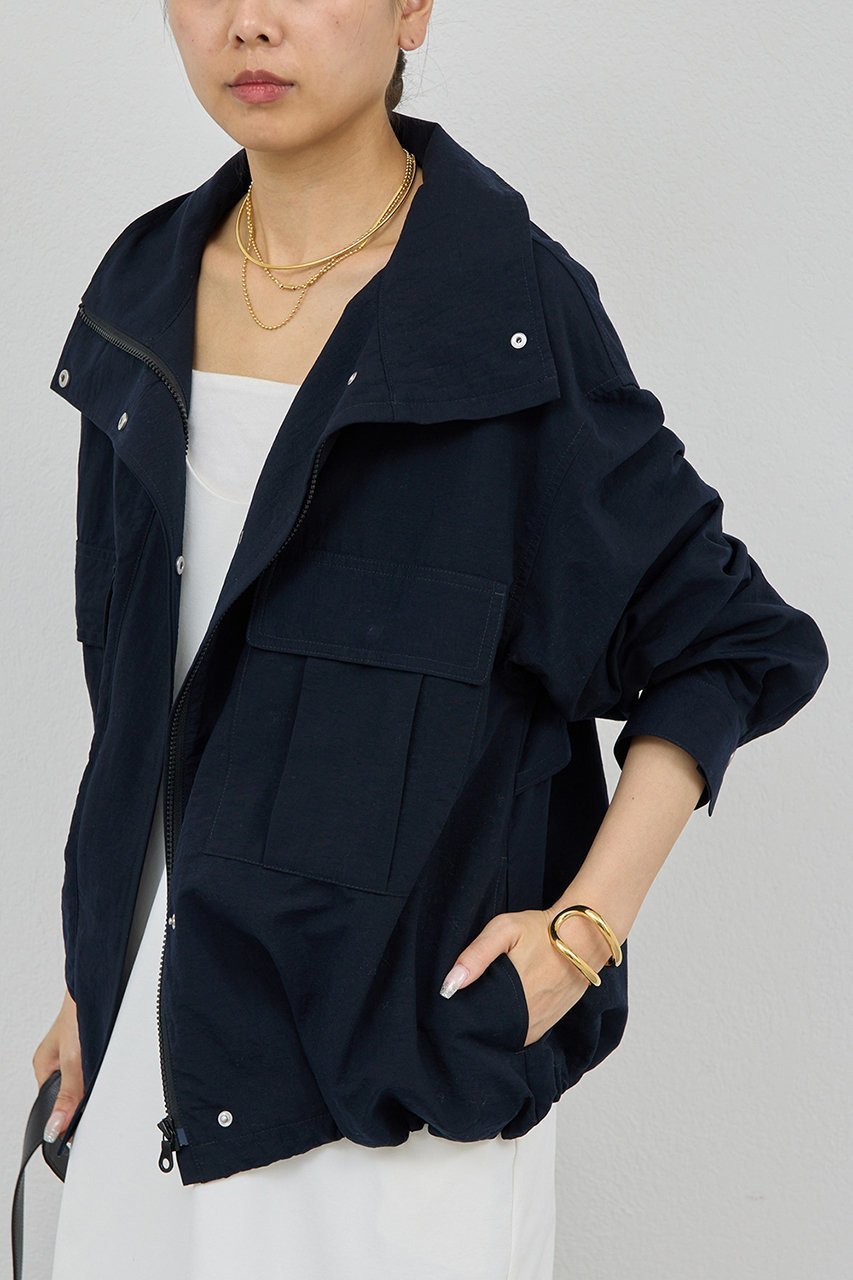 【ガリャルダガランテ/GALLARDAGALANTE】の【CHIKAコラボ】ハイカラーブルゾン 人気、トレンドファッション・服の通販 founy(ファニー) 　ファッション　Fashion　レディースファッション　Fashion for Women　アウター　Coat / Outerwear Collection　レディースジャケット・軽アウター　Jackets　ブルゾンジャケット・スポーティアウター　Blouson Jackets　2026年　2026　コラボ　Collaboration, Collab　ジャケット　Jacket, Outerwear　ドローコード　Drawcord, Drawstring Cord　ブルゾン　Blouson, Bomber Jacket　ポケット　Pocket, Pocket Detail　夏　Summer　春　Spring　S/S・春夏　SS, Spring/Summer, Warm Season　秋　Autumn　other-6|ID: prp329100004818027 ipo3291000000035774015