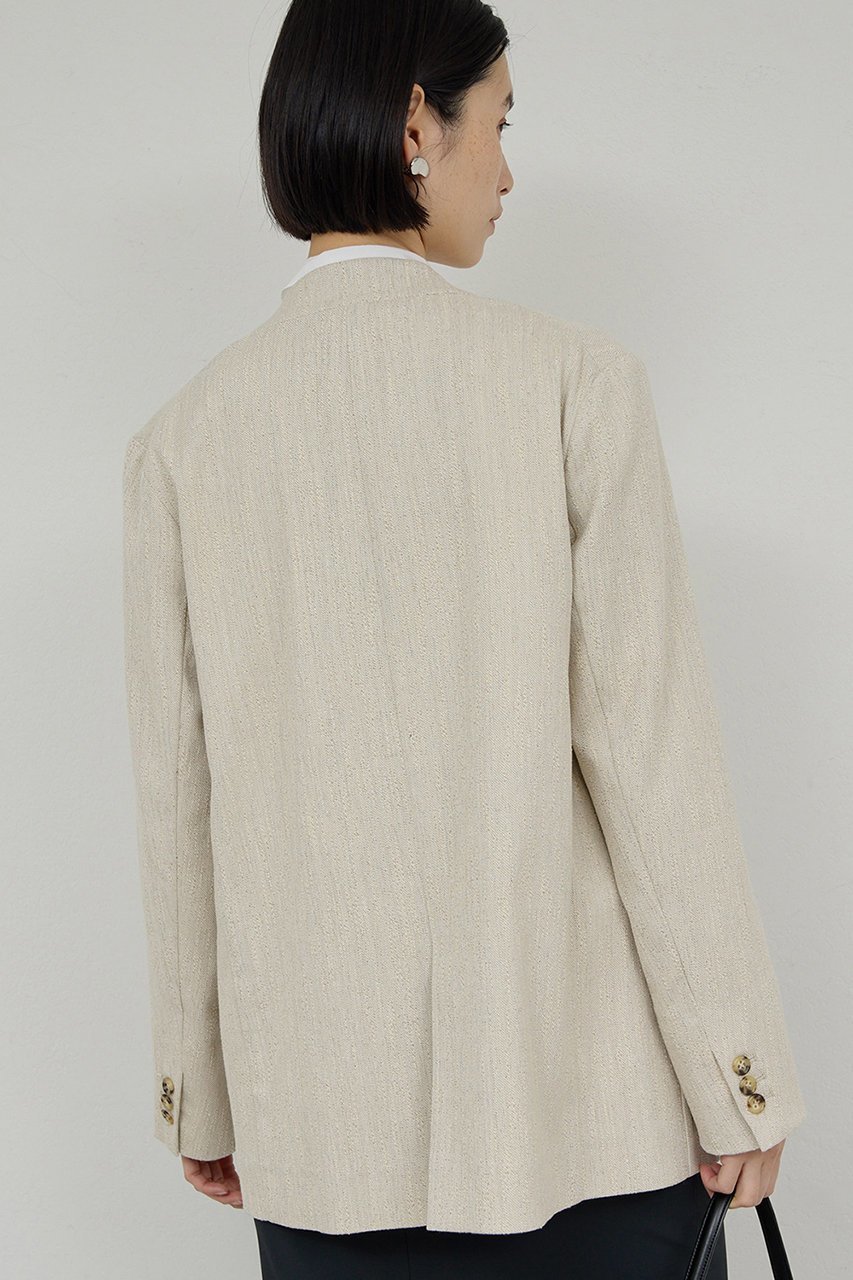 【ガリャルダガランテ/GALLARDAGALANTE】の【セットアップ対応】ノーカラーツイードジャケット 人気、トレンドファッション・服の通販 founy(ファニー) ファッション Fashion レディースファッション Fashion for Women アウター Coat / Outerwear Collection レディースジャケット・軽アウター Jackets 2026年 2026 クラシック Classic, Timeless Style ジャケット Jacket, Outerwear スラックス Slacks, Dress Pants セットアップ Set-Up, Coordinated Outfit タートルネック Turtleneck, High Neck ツイード Twill, Twill Weave デニム Denim, Jeans Material 夏 Summer 春 Spring S/S・春夏 SS, Spring/Summer, Warm Season other-7|ID: prp329100004818028 ipo3291000000035002642