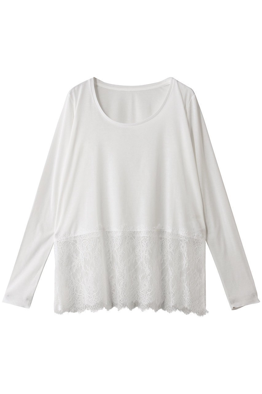 【マルティニーク/martinique】のハイゲージレーストップ 人気、トレンドファッション・服の通販 founy(ファニー) 　ファッション　Fashion　レディースファッション　Fashion for Women　アウター　Coat / Outerwear Collection　トップス・カットソー　Cut & Sew Tops　シャツ・ブラウス・オフィスカジュアル　Elegant Blouses & Button-Ups　ロングTシャツ・Tシャツ　Longline T-Shirts & Tees　ベスト&ジレ / 重ね着スタイル　Vests & Gilets　カットソー・ベーシックTシャツ　Cut-and-Sewn Tops / Stretch Tees & Basics　2026年　2026　スウェット / スエット　Sweatshirt, Sweatwear　スリーブ　Sleeve, Long Sleeve / Short Sleeve　デコルテ　Décolleté, Neckline　デニム　Denim, Jeans Material　フェミニン　Feminine, Girly　ミックス　Mix, Mixed Style　レース　Lace, Lace Fabric　ロング　Long, Long-Length　再入荷　Restock / Back in Stock　夏　Summer　春　Spring　S/S・春夏　SS, Spring/Summer, Warm Season　 other-1|ID: prp329100004818037 ipo3291000000035002711