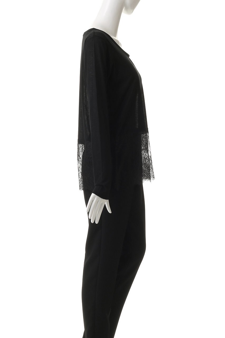 【マルティニーク/martinique】のハイゲージレーストップ 人気、トレンドファッション・服の通販 founy(ファニー) 　ファッション　Fashion　レディースファッション　Fashion for Women　アウター　Coat / Outerwear Collection　トップス・カットソー　Cut & Sew Tops　シャツ・ブラウス・オフィスカジュアル　Elegant Blouses & Button-Ups　ロングTシャツ・Tシャツ　Longline T-Shirts & Tees　ベスト&ジレ / 重ね着スタイル　Vests & Gilets　カットソー・ベーシックTシャツ　Cut-and-Sewn Tops / Stretch Tees & Basics　2026年　2026　スウェット / スエット　Sweatshirt, Sweatwear　スリーブ　Sleeve, Long Sleeve / Short Sleeve　デコルテ　Décolleté, Neckline　デニム　Denim, Jeans Material　フェミニン　Feminine, Girly　ミックス　Mix, Mixed Style　レース　Lace, Lace Fabric　ロング　Long, Long-Length　再入荷　Restock / Back in Stock　夏　Summer　春　Spring　S/S・春夏　SS, Spring/Summer, Warm Season　other-3|ID: prp329100004818037 ipo3291000000035365105