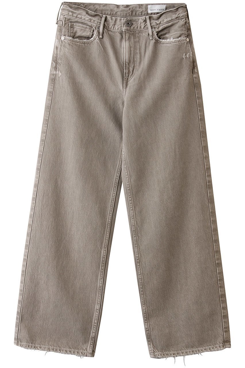 【マルティニーク/martinique】の【upper hights】THE NIECE MID-RISE 人気、トレンドファッション・服の通販 founy(ファニー) 　ファッション　Fashion　レディースファッション　Fashion for Women　パンツ　Pants & Trousers　デニムパンツ・ジーンズ・美脚デニム　Denim Jeans & Pants　コンパクト　Compact, Small Size　ジャケット　Jacket, Outerwear　ストレート　Straight, Straight Cut　ダメージ　Distressed, Destroyed　デニム　Denim, Jeans Material　ワイド　Wide, Wide Fit　 other-1|ID: prp329100004818040 ipo3291000000036908751