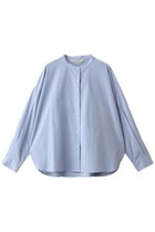 【ミディウミ/MidiUmi】のband collar shirt シャツ 人気、トレンドファッション・服の通販 founy(ファニー) ファッション Fashion レディースファッション Fashion for Women トップス・カットソー Cut & Sew Tops シャツ・ブラウス・オフィスカジュアル Elegant Blouses & Button-Ups インナー Innerwear ショート Short, Short Length シンプル Simple, Minimal スリーブ Sleeve, Long Sleeve / Short Sleeve トレンド Trend, Trending Now ベスト Vest, Waistcoat ロング Long, Long-Length 新作・新入荷 New Arrivals / New In thumbnail l.blue|ID: prp329100004818042 ipo3291000000035002830