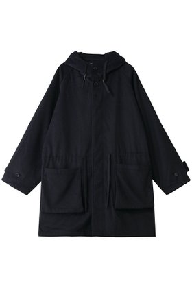 【ミディウミ/MidiUmi】 wool hooded CT コート人気、トレンドファッション・服の通販 founy(ファニー) ファッション Fashion レディースファッション Fashion for Women アウター Coat / Outerwear Collection コート・ロングコート・ピーコート Long Coats, Peacoats & More ポケット Pocket, Pocket Detail ロング Long, Long-Length ワーク Workwear, Utility Style 新作・新入荷 New Arrivals / New In |ID:prp329100004818043