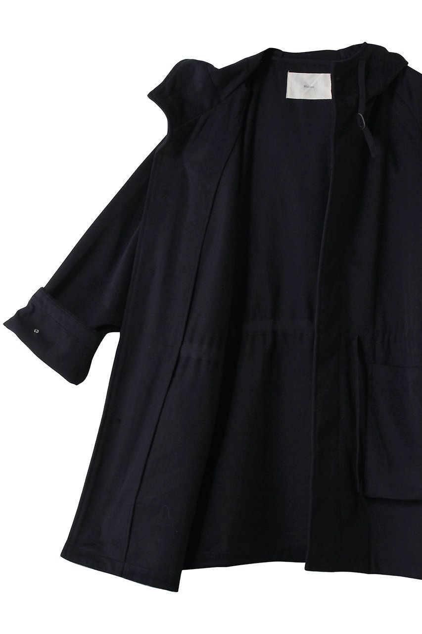 【ミディウミ/MidiUmi】のwool hooded CT コート 人気、トレンドファッション・服の通販 founy(ファニー) 　ファッション　Fashion　レディースファッション　Fashion for Women　アウター　Coat / Outerwear Collection　コート・ロングコート・ピーコート　Long Coats, Peacoats & More　ポケット　Pocket, Pocket Detail　ロング　Long, Long-Length　ワーク　Workwear, Utility Style　新作・新入荷　New Arrivals / New In　other-6|ID: prp329100004818043 ipo3291000000035002870