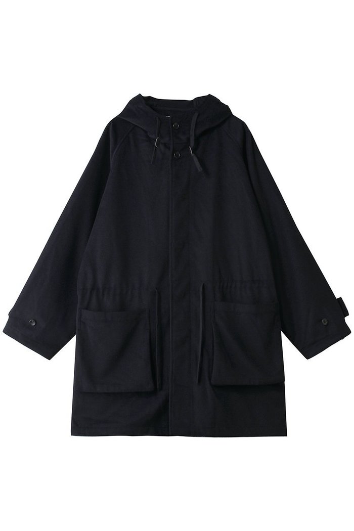 【ミディウミ/MidiUmi】のwool hooded CT コート インテリア・キッズ・メンズ・レディースファッション・服の通販 founy(ファニー) https://founy.com/ ファッション Fashion レディースファッション Fashion for Women アウター Coat / Outerwear Collection コート・ロングコート・ピーコート Long Coats, Peacoats & More ポケット Pocket, Pocket Detail ロング Long, Long-Length ワーク Workwear, Utility Style |ID: prp329100004818043 ipo3291000000035670536