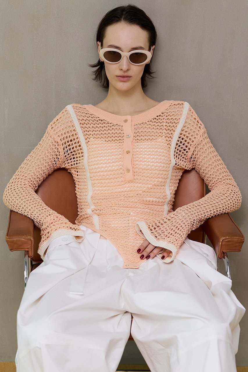 【メゾンスペシャル/MAISON SPECIAL】のCrochet-Like Bodysuit/クロシェライクボディスーツ 人気、トレンドファッション・服の通販 founy(ファニー) ファッション Fashion レディースファッション Fashion for Women トップス・カットソー Cut & Sew Tops シャツ・ブラウス・オフィスカジュアル Elegant Blouses & Button-Ups ロングTシャツ・Tシャツ Longline T-Shirts & Tees カットソー・ベーシックTシャツ Cut-and-Sewn Tops / Stretch Tees & Basics インナー Innerwear 春 Spring クロシェ Crochet, Knitted Lace シンプル Simple, Minimal ジャケット Jacket, Outerwear スリーブ Sleeve, Long Sleeve / Short Sleeve スーツ Suit, Formalwear ビーチ Beach, Seaside ピーチ Peach, Soft Touch フェミニン Feminine, Girly フロント Front, Front Design 水着 Swimsuit, Swimwear リゾート Resort, Vacation Style ロング Long, Long-Length S/S・春夏 SS, Spring/Summer, Warm Season おすすめ Recommended / Our Picks 夏 Summer 2026年 2026 other-6|ID: prp329100004818046 ipo3291000000035002922