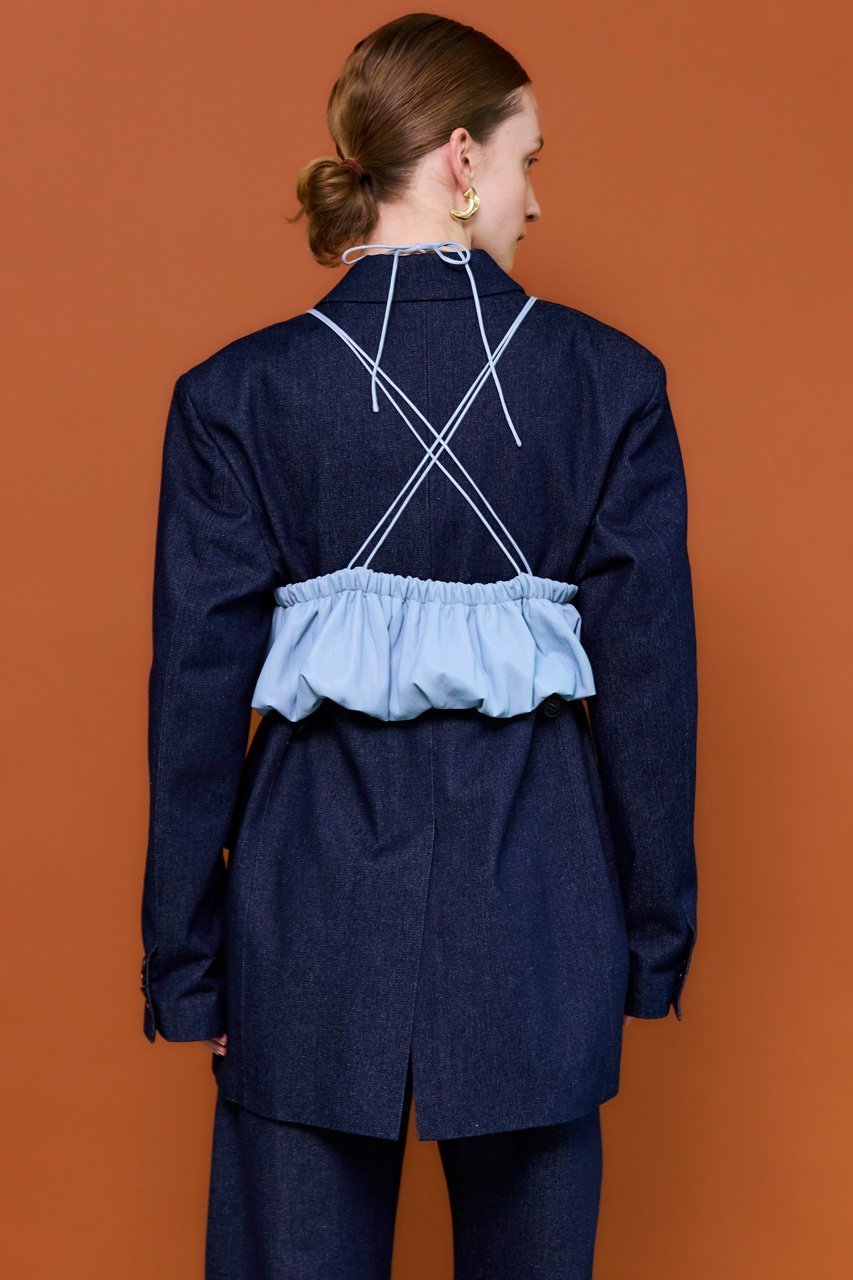 【メゾンスペシャル/MAISON SPECIAL】のGathered Balloon Vegan Leather Bustier/ギャザーバルーンフェイクレザービスチェ 人気、トレンドファッション・服の通販 founy(ファニー) 　ファッション　Fashion　レディースファッション　Fashion for Women　トップス・カットソー　Cut & Sew Tops　キャミソール&ノースリーブ　Camisoles & Sleeveless Tops　シャツ・ブラウス・オフィスカジュアル　Elegant Blouses & Button-Ups　ビスチェ　Bustiers & Corset Tops / Layered Bustier Style　春　Spring　ギャザー　Gathered, Ruffled　サテン　Satin, Glossy Fabric　ノースリーブ　Sleeveless, No-Sleeve　バルーン　Balloon, Balloon Silhouette　ビスチェ　Bustier, Corset Top　ラップ　Wrap, Wrap Design　S/S・春夏　SS, Spring/Summer, Warm Season　夏　Summer　エレガント 上品　Elegant　2026年　2026　other-6|ID: prp329100004818048 ipo3291000000035774140