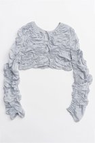 【メゾンスペシャル/MAISON SPECIAL】のRandom Charring Bolero/ランダムシャーリングボレロ 人気、トレンドファッション・服の通販 founy(ファニー) ファッション Fashion レディースファッション Fashion for Women アウター Coat / Outerwear Collection ボレロ・ショート丈ジャケット / ドレス羽織りに Boleros & Short Jackets トップス・カットソー Cut & Sew Tops キャミソール&ノースリーブ Camisoles & Sleeveless Tops シャツ・ブラウス・オフィスカジュアル Elegant Blouses & Button-Ups 春 Spring コンパクト Compact, Small Size 今季 This Season, Current Season シャーリング Shirring, Ruched ショート Short, Short Length ストライプ Stripe, Striped Pattern タフタ Taffeta, Structured Fabric チェック Check, Plaid, Tartan ノースリーブ Sleeveless, No-Sleeve ボレロ Bolero, Short Cardigan 羽織 Haori, Light Jacket ランダム Random, Irregular S/S・春夏 SS, Spring/Summer, Warm Season 夏 Summer 2026年 2026 thumbnail BLU(ブルー)|ID: prp329100004818052 ipo3291000000035002975