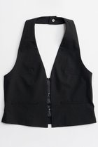 【メゾンスペシャル/MAISON SPECIAL】のSuiting Halter Neck Vest/スーチングホルターネックベスト BLK(ブラック)|ID: prp329100004818053 ipo3291000000035774174