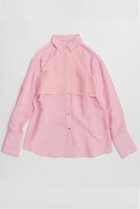 【メゾンスペシャル/MAISON SPECIAL】のSheer Bustier Combi Shorts/シアービスチェコンビシャツ PNK(ピンク)|ID: prp329100004818054 ipo3291000000035002996