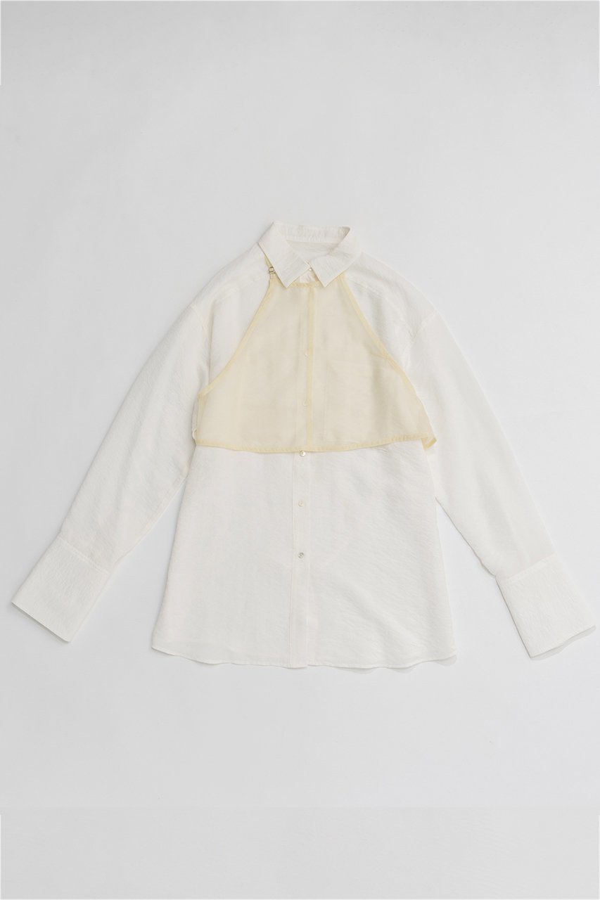 【メゾンスペシャル/MAISON SPECIAL】のSheer Bustier Combi Shorts/シアービスチェコンビシャツ 人気、トレンドファッション・服の通販 founy(ファニー) ファッション Fashion レディースファッション Fashion for Women トップス・カットソー Cut & Sew Tops シャツ・ブラウス・オフィスカジュアル Elegant Blouses & Button-Ups ビスチェ Bustiers & Corset Tops / Layered Bustier Style 春 Spring シアー Sheer, See-Through ストライプ Stripe, Striped Pattern スリーブ Sleeve, Long Sleeve / Short Sleeve ビスチェ Bustier, Corset Top ロング Long, Long-Length S/S・春夏 SS, Spring/Summer, Warm Season おすすめ Recommended / Our Picks 夏 Summer 2026年 2026 other-1|ID: prp329100004818054 ipo3291000000035774189