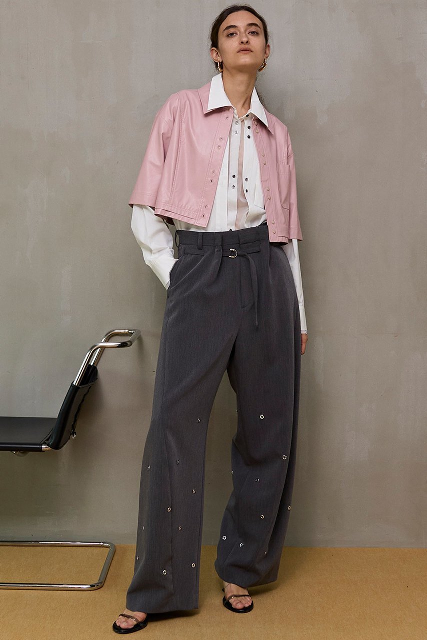 【メゾンスペシャル/MAISON SPECIAL】のShort Sleeve Shirt/ショートレザーシャツ 人気、トレンドファッション・服の通販 founy(ファニー) ファッション Fashion レディースファッション Fashion for Women トップス・カットソー Cut & Sew Tops シャツ・ブラウス・オフィスカジュアル Elegant Blouses & Button-Ups クロップド Cropped, Short Length ショート Short, Short Length スリーブ Sleeve, Long Sleeve / Short Sleeve フェイクレザー Faux Leather, PU Leather ロング Long, Long-Length other-7|ID: prp329100004818056 ipo3291000000036908795