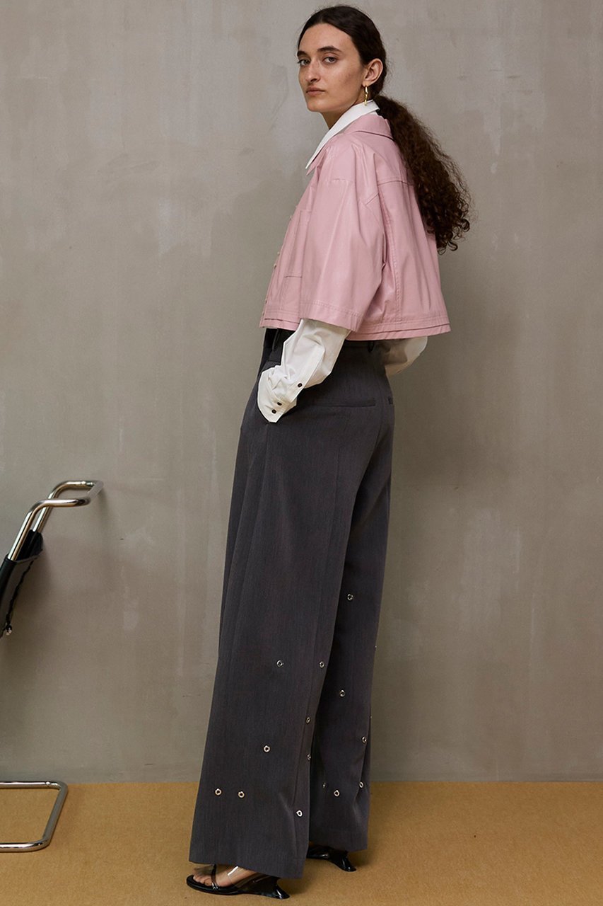 【メゾンスペシャル/MAISON SPECIAL】のShort Sleeve Shirt/ショートレザーシャツ 人気、トレンドファッション・服の通販 founy(ファニー) ファッション Fashion レディースファッション Fashion for Women トップス・カットソー Cut & Sew Tops シャツ・ブラウス・オフィスカジュアル Elegant Blouses & Button-Ups クロップド Cropped, Short Length ショート Short, Short Length スリーブ Sleeve, Long Sleeve / Short Sleeve フェイクレザー Faux Leather, PU Leather ロング Long, Long-Length other-8|ID: prp329100004818056 ipo3291000000036908796