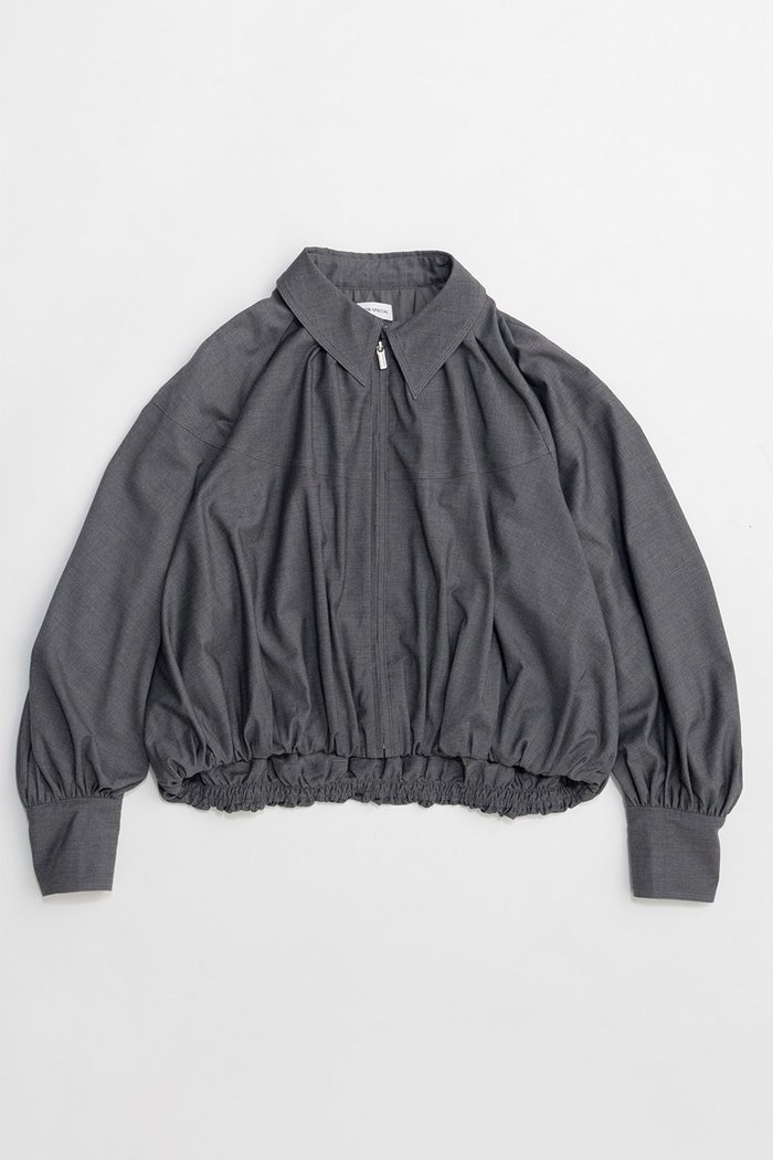 【メゾンスペシャル/MAISON SPECIAL】のBalloon Zip Shirt/バルーンジップシャツ インテリア・キッズ・メンズ・レディースファッション・服の通販 founy(ファニー) https://founy.com/ ファッション Fashion レディースファッション Fashion for Women トップス・カットソー Cut & Sew Tops シャツ・ブラウス・オフィスカジュアル Elegant Blouses & Button-Ups 春 Spring キュプラ Cupro, Eco Fabric コンパクト Compact, Small Size ジップ Zip, Zipper スリーブ Sleeve, Long Sleeve / Short Sleeve とろみ Fluid, Flowy Fabric バルーン Balloon, Balloon Silhouette ファブリック Fabric, Textile 羽織 Haori, Light Jacket ロング Long, Long-Length S/S・春夏 SS, Spring/Summer, Warm Season 夏 Summer 2026年 2026 |ID: prp329100004818059 ipo3291000000035003042