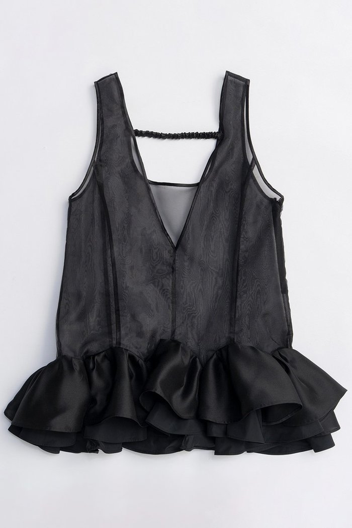 【メゾンスペシャル/MAISON SPECIAL】のLily Hem Tunic/リリーヘムチュニック インテリア・キッズ・メンズ・レディースファッション・服の通販 founy(ファニー) https://founy.com/ ファッション Fashion レディースファッション Fashion for Women ワンピース Dresses チュニック Tunic Tops & Dresses インナー Innerwear オーガンジー Organza Fabric 春 Spring タフタ Taffeta, Structured Fabric ダブル Double, Double-Breasted チュニック Tunic, Long Top チュール Tulip, Tulip Motif パターン Pattern, Design Print モチーフ Motif, Design Theme S/S・春夏 SS, Spring/Summer, Warm Season 夏 Summer 2026年 2026 |ID: prp329100004818062 ipo3291000000035003075