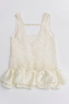 【メゾンスペシャル/MAISON SPECIAL】のLily Hem Tunic/リリーヘムチュニック 人気、トレンドファッション・服の通販 founy(ファニー) ファッション Fashion レディースファッション Fashion for Women ワンピース Dresses チュニック Tunic Tops & Dresses インナー Innerwear オーガンジー Organza Fabric 春 Spring タフタ Taffeta, Structured Fabric ダブル Double, Double-Breasted チュニック Tunic, Long Top チュール Tulip, Tulip Motif パターン Pattern, Design Print モチーフ Motif, Design Theme S/S・春夏 SS, Spring/Summer, Warm Season 夏 Summer 2026年 2026 thumbnail WHT(ホワイト)|ID: prp329100004818062 ipo3291000000035003077