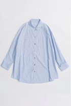 【メゾンスペシャル/MAISON SPECIAL】のRhinestone Overshirt/ラインストーンオーバーシャツ BLU(ブルー)|ID: prp329100004818063 ipo3291000000035003087