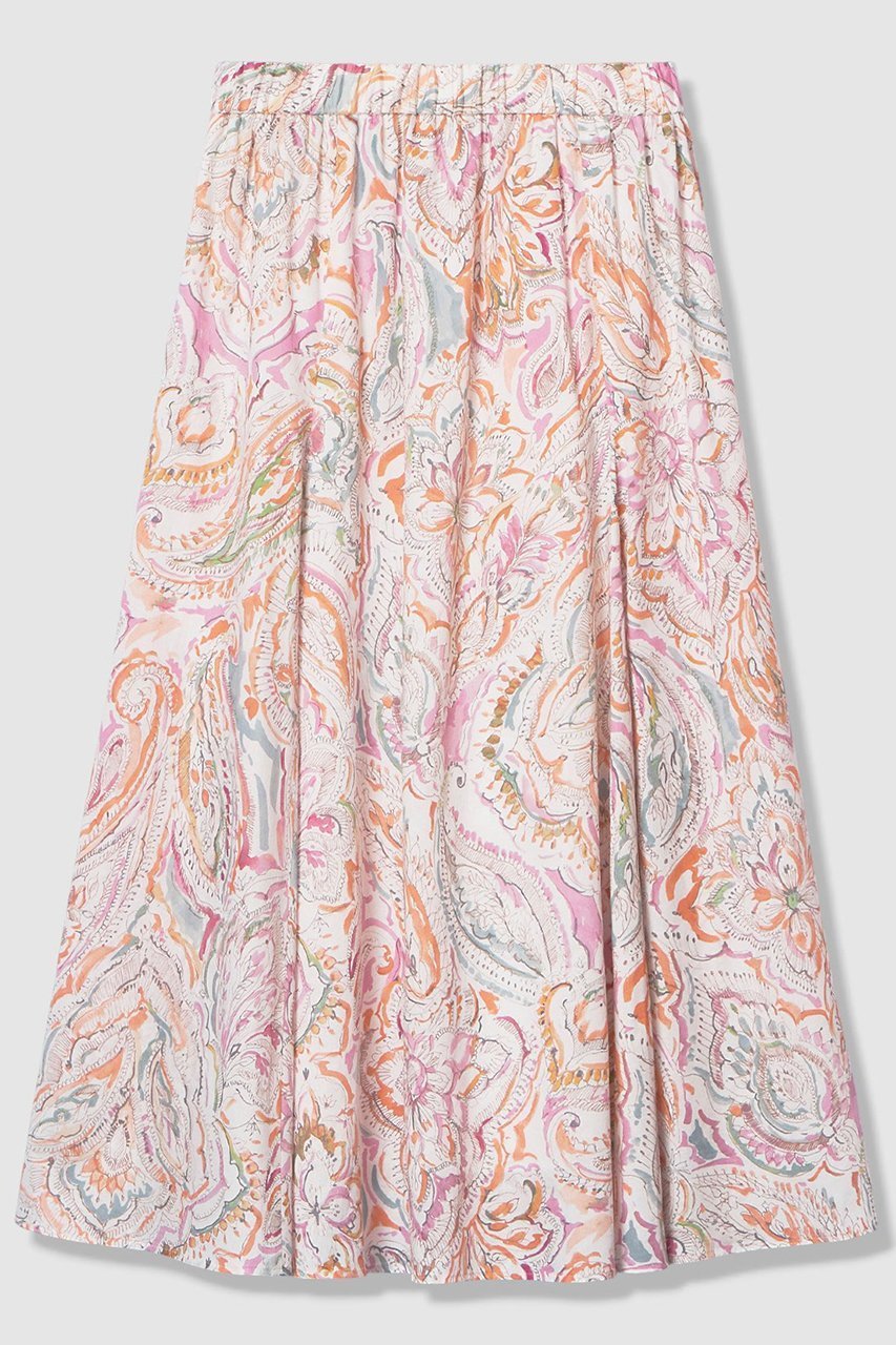 【アナイ/ANAYI】のペイントペイズリープリントフレア スカート 人気、トレンドファッション・服の通販 founy(ファニー) 　ファッション　Fashion　レディースファッション　Fashion for Women　スカート　Skirts　Aライン・フレアスカート　A-Line & Flared Skirts　ロングスカート　Long Skirts / Maxi & Midi Skirts　2026年　2026　フレア　Flare, Flared　プリント　Print, Printed Pattern　ペイズリー　Paisley, Ethnic Pattern　ロング　Long, Long-Length　夏　Summer　春　Spring　S/S・春夏　SS, Spring/Summer, Warm Season　other-2|ID: prp329100004818065 ipo3291000000035774246