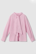 【アナイ/ANAYI】のブロードワイドリボンタイ ブラウス 人気、トレンドファッション・服の通販 founy(ファニー) ファッション Fashion レディースファッション Fashion for Women トップス・カットソー Cut & Sew Tops シャツ・ブラウス・オフィスカジュアル Elegant Blouses & Button-Ups 2026年 2026 なめらか Smooth, Silky Texture シャンブレー Chambray, Denim-Like Fabric ショルダー Shoulder, Shoulder Strap スリーブ Sleeve, Long Sleeve / Short Sleeve ダウン Down, Puffer ドロップ Drop Shoulder, Dropped Style ブロード Broadcloth, Fine Cotton ロング Long, Long-Length エレガント 上品 Elegant 夏 Summer 春 Spring S/S・春夏 SS, Spring/Summer, Warm Season thumbnail ピンク|ID: prp329100004818066 ipo3291000000035003101