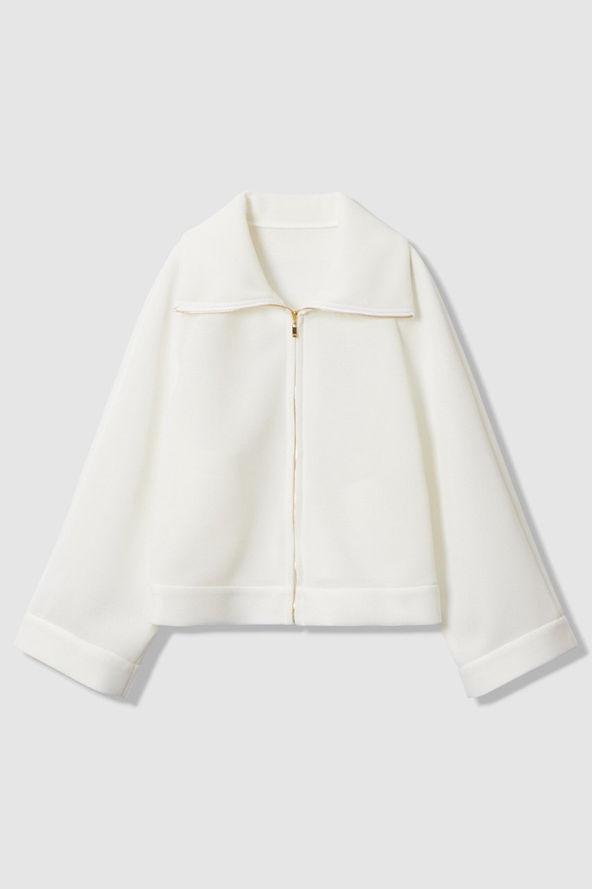 【アナイ/ANAYI】のメッシュダンボールボクシーブルゾン インテリア・キッズ・メンズ・レディースファッション・服の通販 founy(ファニー) 　ファッション　Fashion　レディースファッション　Fashion for Women　アウター　Coat / Outerwear Collection　レディースジャケット・軽アウター　Jackets　ブルゾンジャケット・スポーティアウター　Blouson Jackets　2026年　2026　インナー　Innerwear　ジャケット　Jacket, Outerwear　ストレッチ　Stretch, Stretchy Fabric　スリーブ　Sleeve, Long Sleeve / Short Sleeve　フロント　Front, Front Design　ブルゾン　Blouson, Bomber Jacket　メッシュ　Mesh, Net Fabric　夏　Summer　春　Spring　S/S・春夏　SS, Spring/Summer, Warm Season　ホワイト|ID: prp329100004818068 ipo3291000000035003117