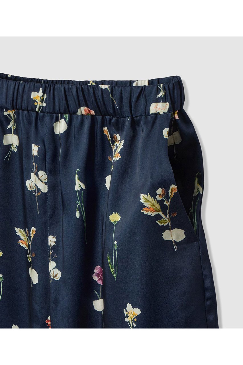 【アナイ/ANAYI】の【セットアップ対象商品】ボタニカルサテンプリントイージーパンツ 人気、トレンドファッション・服の通販 founy(ファニー) ファッション Fashion レディースファッション Fashion for Women セットアップ Matching Sets レディースパンツ・ボトムス Pants & Trousers / Bottoms パンツ Pants & Trousers 2026年 2026 おすすめ Recommended / Our Picks スクエア Square, Square Shape セットアップ Set-Up, Coordinated Outfit ボタニカル Botanical, Floral Pattern モチーフ Motif, Design Theme ワイド Wide, Wide Fit エレガント 上品 Elegant 再入荷 Restock / Back in Stock 夏 Summer 春 Spring S/S・春夏 SS, Spring/Summer, Warm Season other-3|ID: prp329100004818069 ipo3291000000035889479