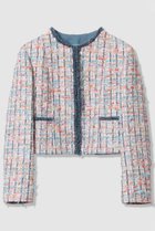 【アナイ/ANAYI】の【セットアップ対象商品】カラーミックスツイードノーカラー ジャケット マルチカラー|ID: prp329100004818071 ipo3291000000035670625