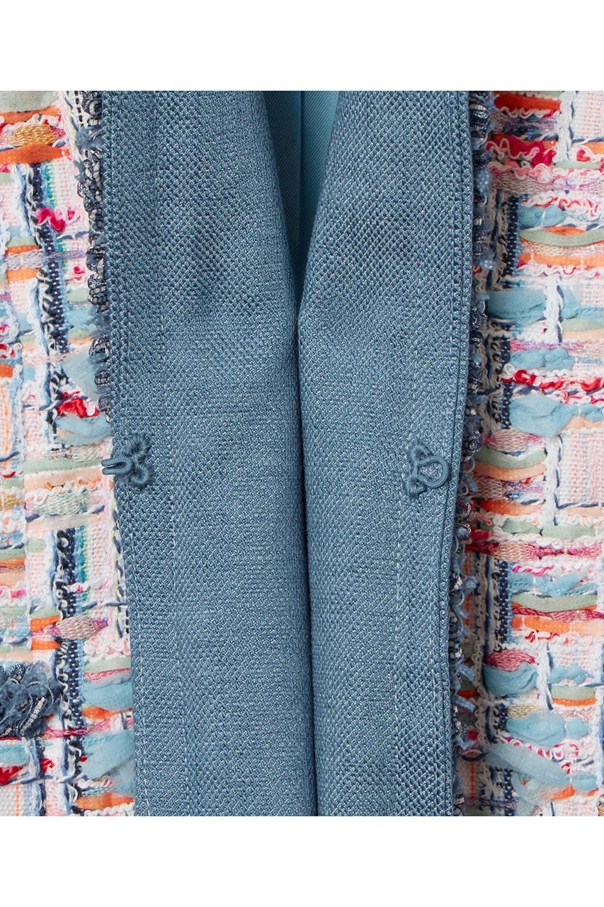 【アナイ/ANAYI】の【セットアップ対象商品】カラーミックスツイードノーカラー ジャケット 人気、トレンドファッション・服の通販 founy(ファニー) 　ファッション　Fashion　レディースファッション　Fashion for Women　アウター　Coat / Outerwear Collection　レディースジャケット・軽アウター　Jackets　ノーカラージャケット / シンプル上品コーデ　Collarless Jackets　2026年　2026　ジャケット　Jacket, Outerwear　セットアップ　Set-Up, Coordinated Outfit　ツイード　Twill, Twill Weave　デニム　Denim, Jeans Material　フランス　France, French　ポケット　Pocket, Pocket Detail　モダン　Modern, Contemporary　夏　Summer　春　Spring　S/S・春夏　SS, Spring/Summer, Warm Season　other-5|ID: prp329100004818071 ipo3291000000035670638