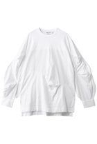 【ナゴンスタンス/nagonstans】のpartly long-sleeves t-shirt 人気、トレンドファッション・服の通販 founy(ファニー) ファッション Fashion レディースファッション Fashion for Women トップス・カットソー Cut & Sew Tops シャツ・ブラウス・オフィスカジュアル Elegant Blouses & Button-Ups ロングTシャツ・Tシャツ Longline T-Shirts & Tees カットソー・ベーシックTシャツ Cut-and-Sewn Tops / Stretch Tees & Basics 2026年 2026 スリーブ Sleeve, Long Sleeve / Short Sleeve ロング Long, Long-Length 夏 Summer 春 Spring S/S・春夏 SS, Spring/Summer, Warm Season thumbnail Salt|ID: prp329100004818075 ipo3291000000036078197