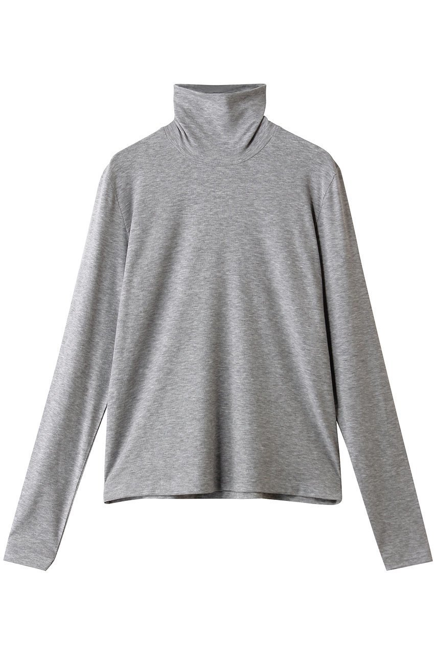 【デパリエ/DEPAREILLE】のリヨセルベアタートル インテリア・キッズ・メンズ・レディースファッション・服の通販 founy(ファニー) 　ファッション　Fashion　レディースファッション　Fashion for Women　トップス・カットソー　Cut & Sew Tops　シャツ・ブラウス・オフィスカジュアル　Elegant Blouses & Button-Ups　ロングTシャツ・Tシャツ　Longline T-Shirts & Tees　カットソー・ベーシックTシャツ　Cut-and-Sewn Tops / Stretch Tees & Basics　2026年　2026　スリーブ　Sleeve, Long Sleeve / Short Sleeve　タートルネック　Turtleneck, High Neck　ロング　Long, Long-Length　再入荷　Restock / Back in Stock　夏　Summer　定番　Standard, Basic Item　春　Spring　S/S・春夏　SS, Spring/Summer, Warm Season　グレー|ID: prp329100004818076 ipo3291000000035774283