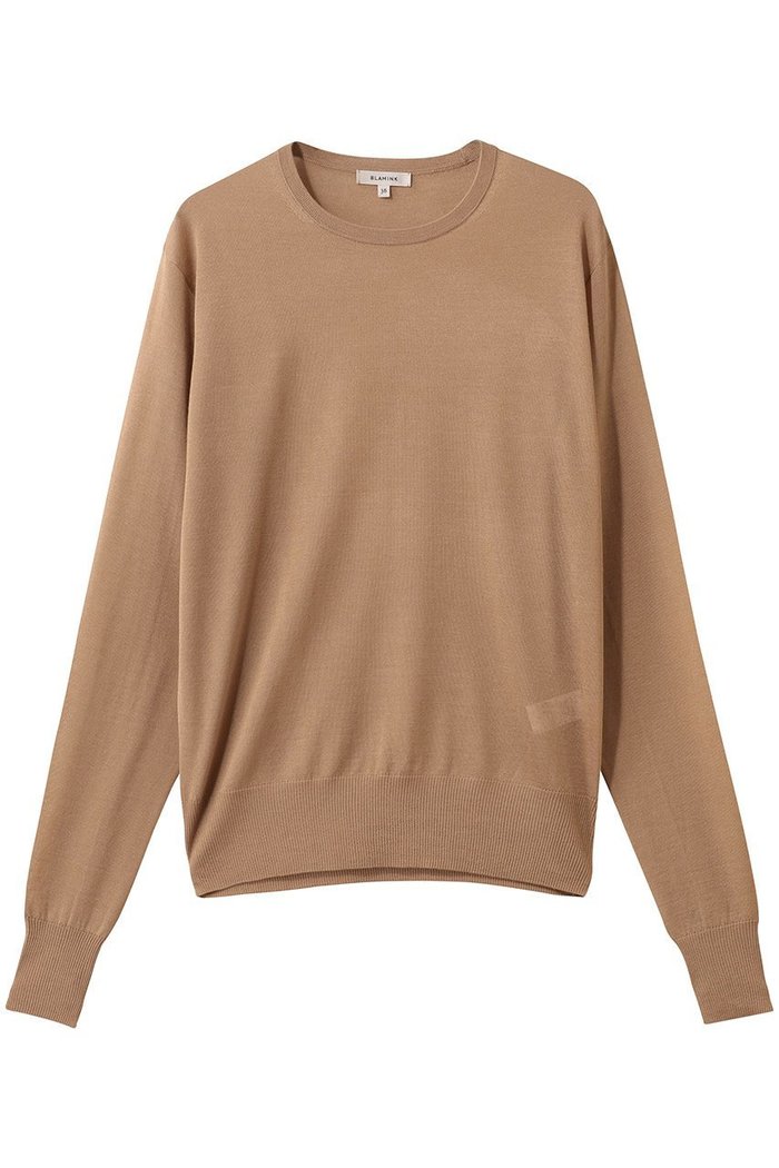 【ブラミンク/BLAMINK】の18Gクルーネックニット インテリア・キッズ・メンズ・レディースファッション・服の通販 founy(ファニー) https://founy.com/ ファッション Fashion レディースファッション Fashion for Women トップス・カットソー Cut & Sew Tops ニット Knit Tops & Sweaters カジュアルプルオーバー・ニットトップス Pullovers & Knit Tops / Casual Pullovers 2026年 2026 シンプル Simple, Minimal 夏 Summer 春 Spring S/S・春夏 SS, Spring/Summer, Warm Season |ID: prp329100004818078 ipo3291000000035003195