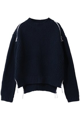 【ブラミンク/BLAMINK】 3Gクルーネックロングスリーブニット人気、トレンドファッション・服の通販 founy(ファニー) ファッション Fashion レディースファッション Fashion for Women トップス・カットソー Cut & Sew Tops ニット Knit Tops & Sweaters カジュアルプルオーバー・ニットトップス Pullovers & Knit Tops / Casual Pullovers 2026年 2026 おすすめ Recommended / Our Picks インナー Innerwear シンプル Simple, Minimal スリット Slit, Slit Detail ワイド Wide, Wide Fit 夏 Summer 定番 Standard, Basic Item 春 Spring S/S・春夏 SS, Spring/Summer, Warm Season |ID:prp329100004818081