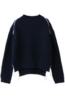 【ブラミンク/BLAMINK】の3Gクルーネックロングスリーブニット 人気、トレンドファッション・服の通販 founy(ファニー) ファッション Fashion レディースファッション Fashion for Women トップス・カットソー Cut & Sew Tops ニット Knit Tops & Sweaters カジュアルプルオーバー・ニットトップス Pullovers & Knit Tops / Casual Pullovers 2026年 2026 おすすめ Recommended / Our Picks インナー Innerwear シンプル Simple, Minimal スリット Slit, Slit Detail ワイド Wide, Wide Fit 夏 Summer 定番 Standard, Basic Item 春 Spring S/S・春夏 SS, Spring/Summer, Warm Season |ID:prp329100004818081