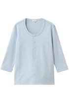 【ブラミンク/BLAMINK】のヘンリーネックハーフスリーブ ライトブルー|ID: prp329100004818083 ipo3291000000035003230