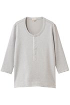 【ブラミンク/BLAMINK】のヘンリーネックハーフスリーブ ミッドグレー|ID: prp329100004818083 ipo3291000000035774322