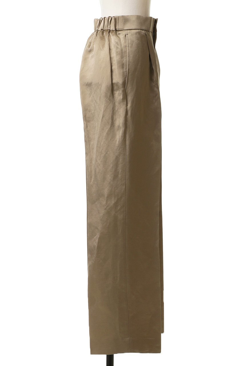 【ブラミンク/BLAMINK】のバックギャザーストレートパンツ 人気、トレンドファッション・服の通販 founy(ファニー) 　ファッション　Fashion　レディースファッション　Fashion for Women　パンツ　Pants & Trousers　バッグ　Bags　2026年　2026　オケージョン　Occasion Wear　シルク　Silk, 100% Silk　ストレート　Straight, Straight Cut　センター　Center, Center Line　エレガント 上品　Elegant　夏　Summer　春　Spring　S/S・春夏　SS, Spring/Summer, Warm Season　other-3|ID: prp329100004818085 ipo3291000000035003246