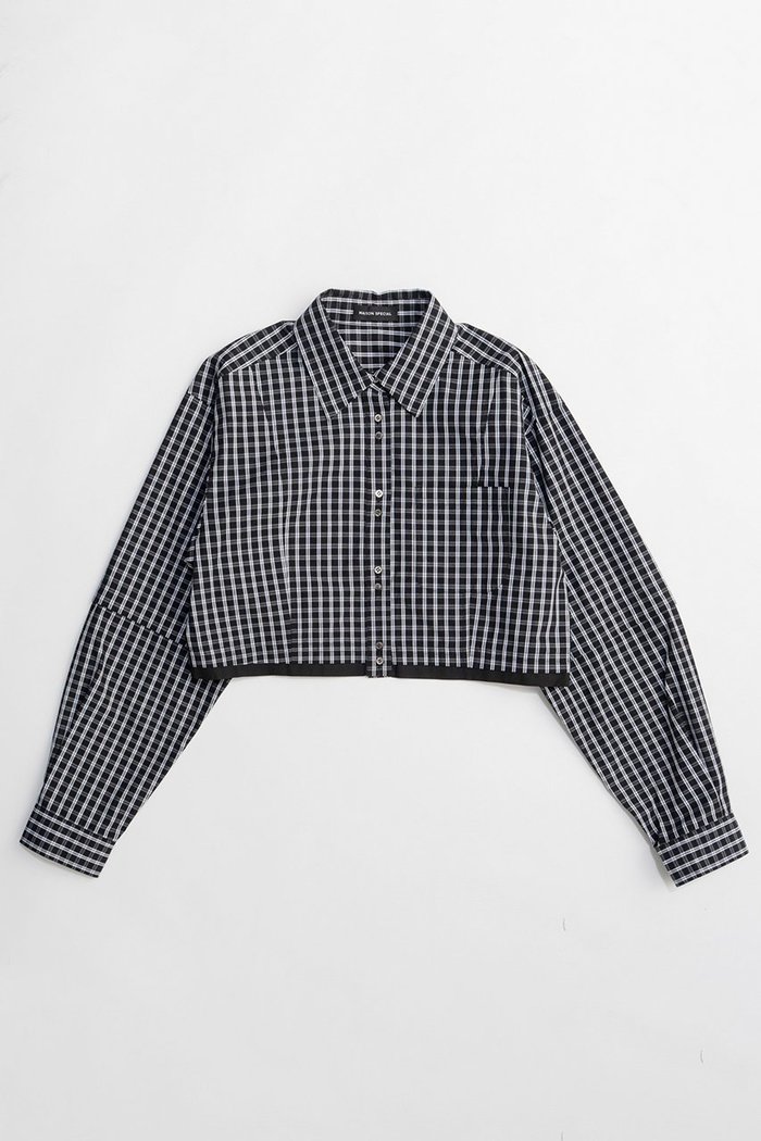 【メゾンスペシャル/MAISON SPECIAL】の2Way Sleeve Short Shirt/2WAYスリーブショートシャツ インテリア・キッズ・メンズ・レディースファッション・服の通販 founy(ファニー) https://founy.com/ ファッション Fashion レディースファッション Fashion for Women トップス・カットソー Cut & Sew Tops シャツ・ブラウス・オフィスカジュアル Elegant Blouses & Button-Ups ロングTシャツ・Tシャツ Longline T-Shirts & Tees 2026年 2026 クロップド Cropped, Short Length ショート Short, Short Length スリーブ Sleeve, Long Sleeve / Short Sleeve ロング Long, Long-Length 夏 Summer 春 Spring S/S・春夏 SS, Spring/Summer, Warm Season |ID: prp329100004818086 ipo3291000000035003256