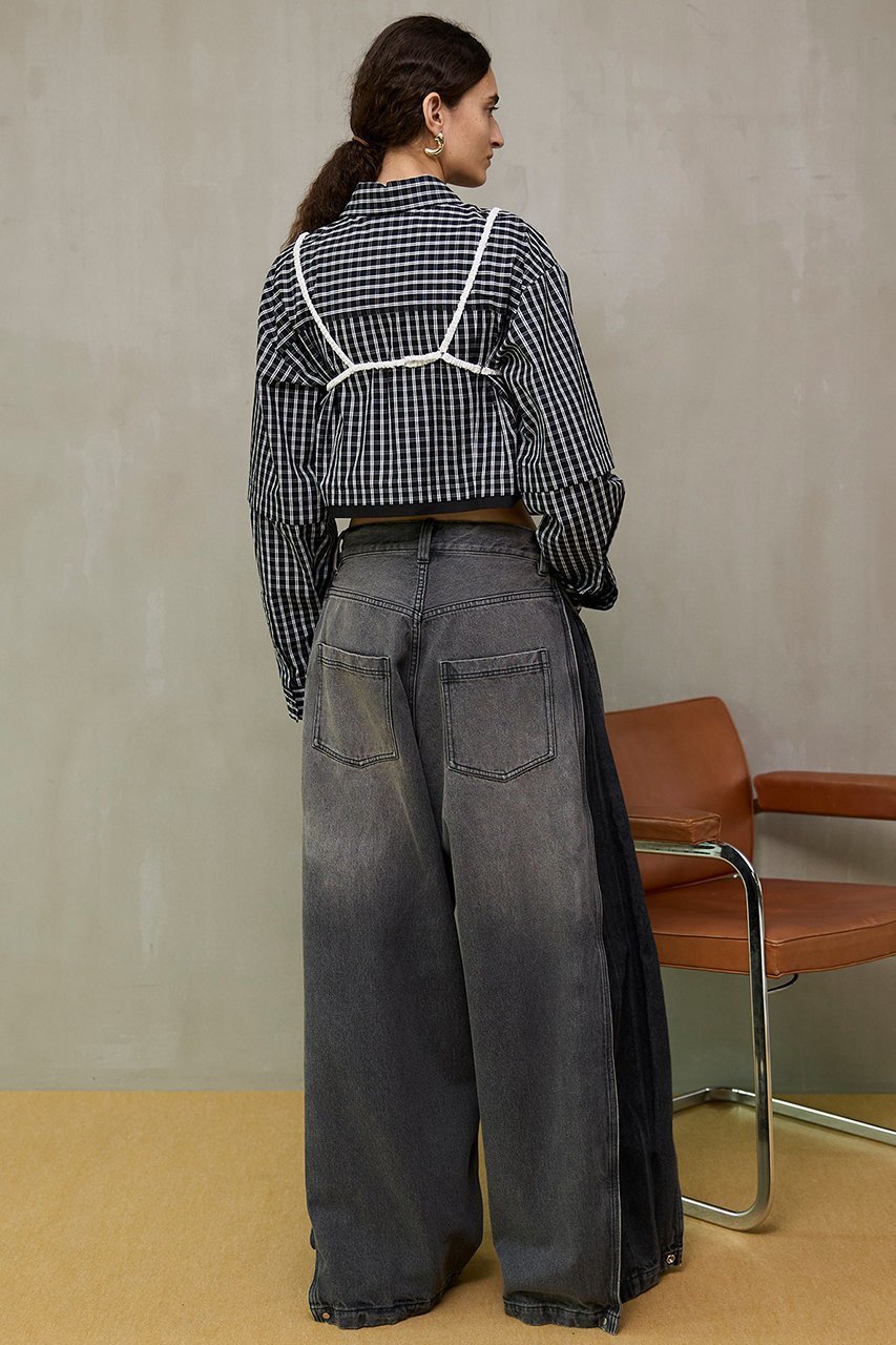 【メゾンスペシャル/MAISON SPECIAL】の2Way Sleeve Short Shirt/2WAYスリーブショートシャツ 人気、トレンドファッション・服の通販 founy(ファニー) 　ファッション　Fashion　レディースファッション　Fashion for Women　トップス・カットソー　Cut & Sew Tops　シャツ・ブラウス・オフィスカジュアル　Elegant Blouses & Button-Ups　ロングTシャツ・Tシャツ　Longline T-Shirts & Tees　2026年　2026　クロップド　Cropped, Short Length　ショート　Short, Short Length　スリーブ　Sleeve, Long Sleeve / Short Sleeve　ロング　Long, Long-Length　夏　Summer　春　Spring　S/S・春夏　SS, Spring/Summer, Warm Season　other-5|ID: prp329100004818086 ipo3291000000035687016