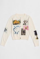 【メゾンスペシャル/MAISON SPECIAL】のPhoto Collage Compact Knit Cardigan/フォトコラージュコンパクトニットカーディガン IVR(アイボリー)|ID: prp329100004818088 ipo3291000000035003281