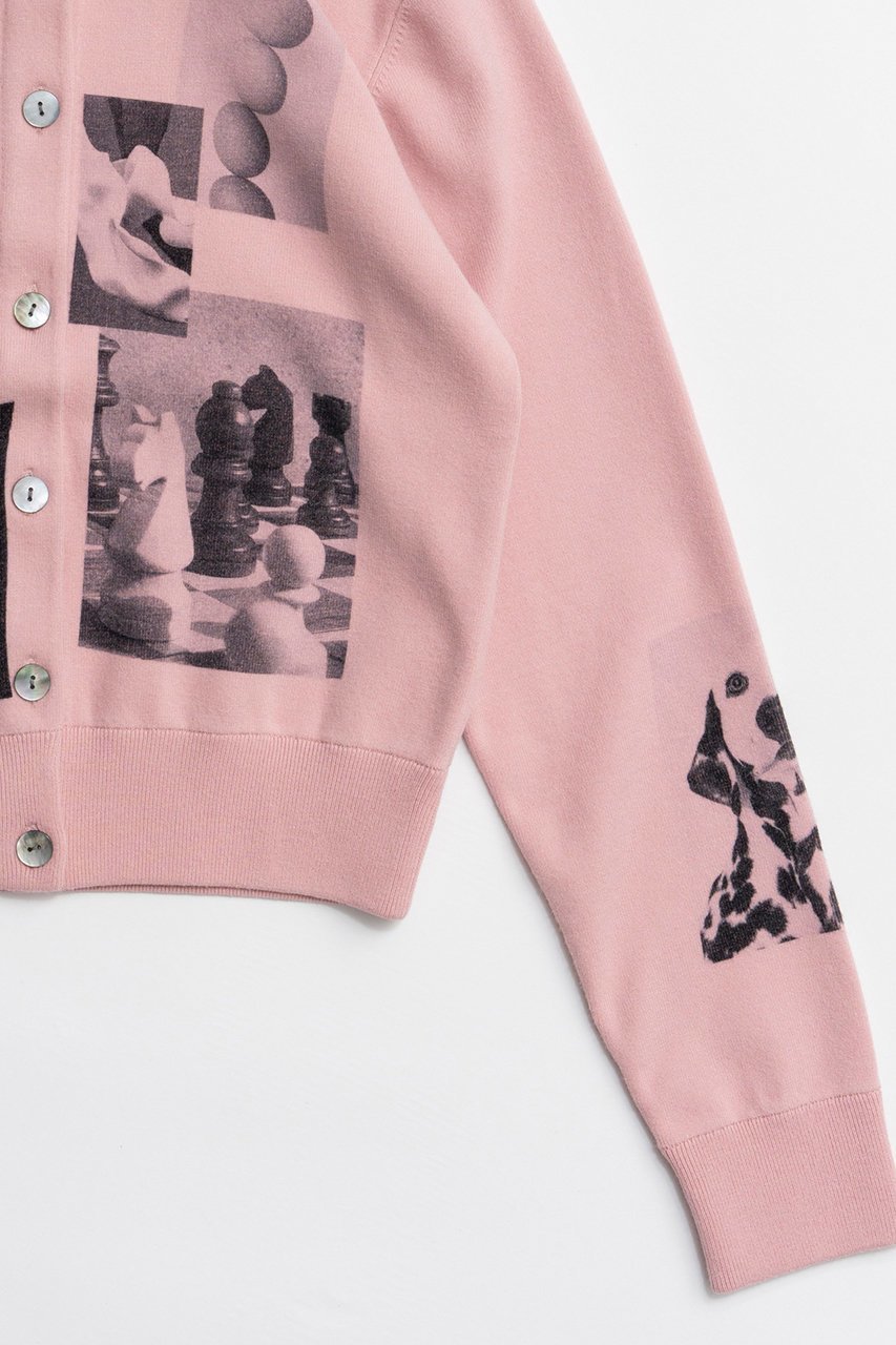 【メゾンスペシャル/MAISON SPECIAL】のPhoto Collage Compact Knit Cardigan/フォトコラージュコンパクトニットカーディガン 人気、トレンドファッション・服の通販 founy(ファニー) 　ファッション　Fashion　レディースファッション　Fashion for Women　トップス・カットソー　Cut & Sew Tops　ニット　Knit Tops & Sweaters　カーディガン・羽織り　Layered Style Cardigans　春　Spring　カーディガン　Cardigan, Knitwear　ストレッチ　Stretch, Stretchy Fabric　プリント　Print, Printed Pattern　ミラノリブ　Milano Rib, Milano Stitch　S/S・春夏　SS, Spring/Summer, Warm Season　夏　Summer　2026年　2026　other-2|ID: prp329100004818088 ipo3291000000035003283